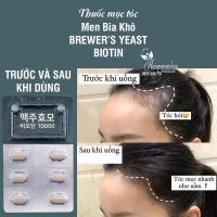 Thuốc mọc tóc Biotin men bia khô Brewer’s Yeast 60 viên