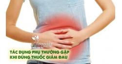 Tác dụng phụ thường gặp khi dùng thuốc giảm đau