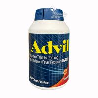 Thuốc giảm đau hạ sốt Advil 360 viên Ibuprofen 200mg của Mỹ