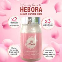 Viên uống thơm cơ thể Hebora Sakura Damask Rose Nhật 60 viên