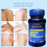 Viên uống trắng da L-Glutathione Reduced 500mg Puritan Pride 