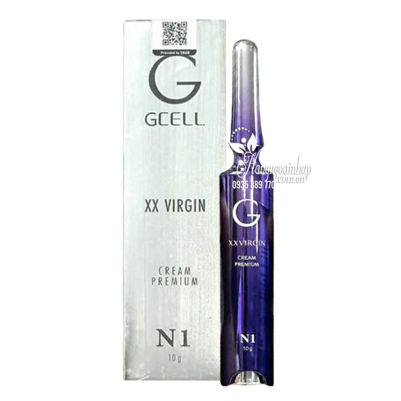 Kem hồng nhũ hoa Gcell XX Virgin N1 Cream Premium Hàn Quốc