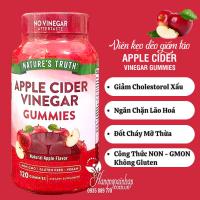 Viên kẹo dẻo giấm táo Apple Cider Vinegar Gummies 120 viên