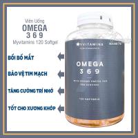 Viên uống Omega 3 6 9 Myvitamins 120 Softgel của Pháp