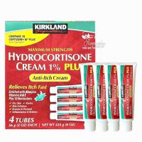 Kem bôi da Kirkland Hydrocortisone Cream 1% Plus của Mỹ