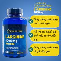 Viên uống L-Arginine 1000mg Puritan’s Pride 100 viên của Mỹ