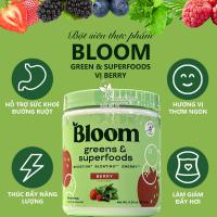 Bột siêu thực phẩm Bloom Green & Superfoods vị Berry của Mỹ 