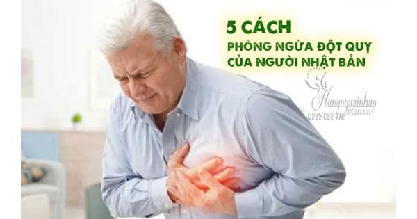  5 cách phòng ngừa đột quỵ của người Nhật Bản 