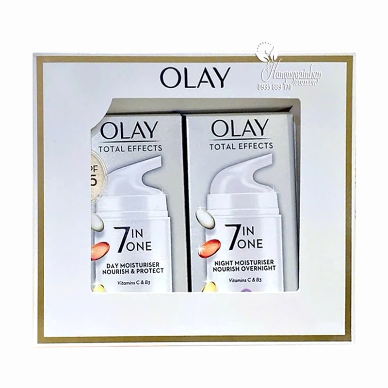 Set kem dưỡng Olay Total Effects 7 in One ngày và đêm 37ml