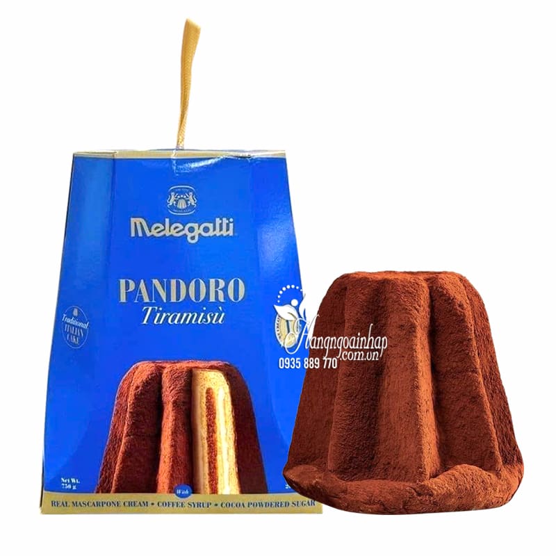 Bánh Melegatti Pandoro Tiramisu cao cấp của Ý 750g