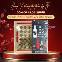 Socola rượu VSC Liquor Filled Chocolates của Mỹ 36 chai