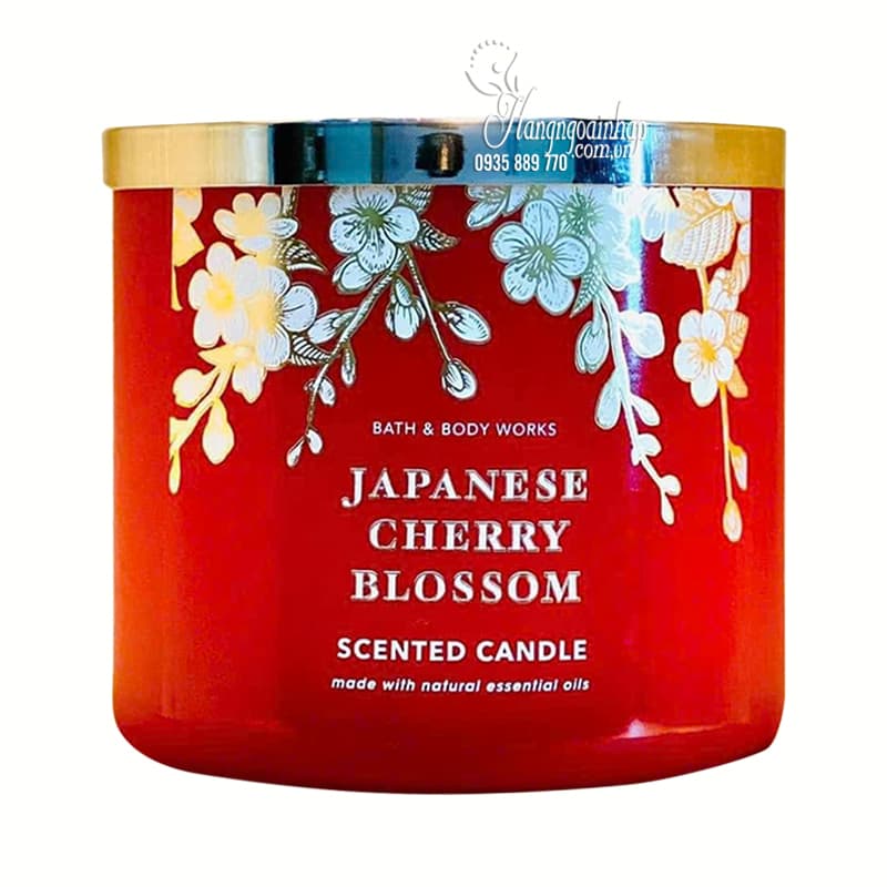 Nến thơm Bath & Body Works Scented Candle 3 bấc 411g