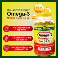 Dầu cá Spring Valley Omega-3 1000mg From Fish Oil của Mỹ