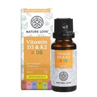 Vitamin D3 K2 Kids Nature Love cho bé chai 20ml của Đức