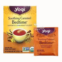 Trà ngủ ngon Yogi Soothing Caramel Bedtime 16 gói của Mỹ