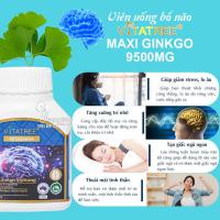 Bổ não Vitatree Maxi Ginkgo 9500mg của Úc hộp 60 viên 