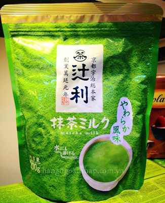 Bột sữa trà xanh Matcha Milk của Nhật Bản 200g