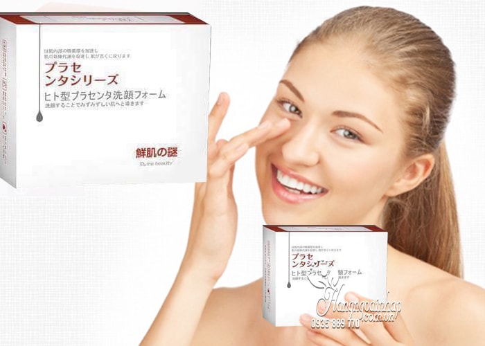 Mặt nạ ủ trắng nhau thai người của Nhật Bản hộp 50 gói 7