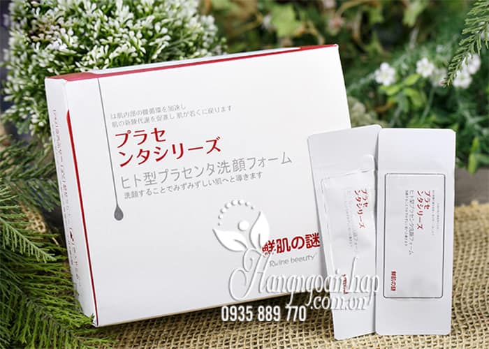 Mặt nạ ủ trắng nhau thai người của Nhật Bản hộp 50 gói 1