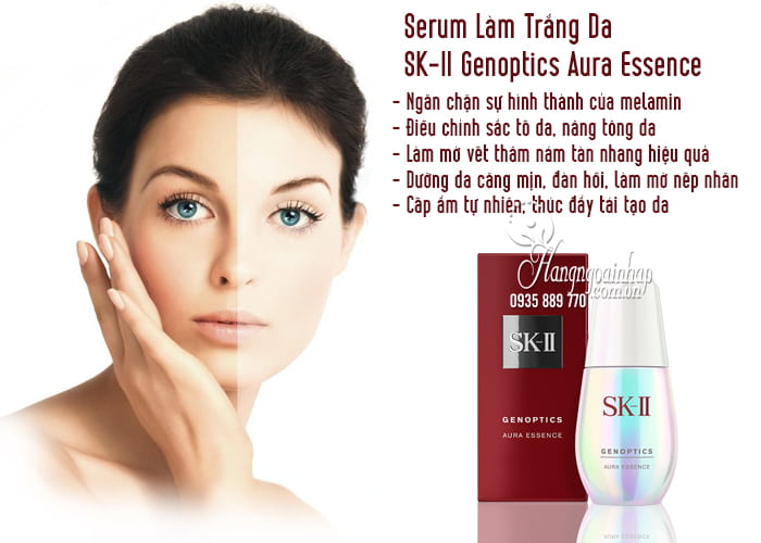 Serum Làm Trắng Da SK-II Genoptics Aura Essence 50ml 2