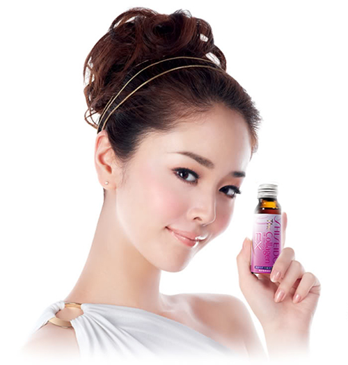 Collagen Shiseido EX dạng nước uống Hộp 10 lọ Nhật Bản