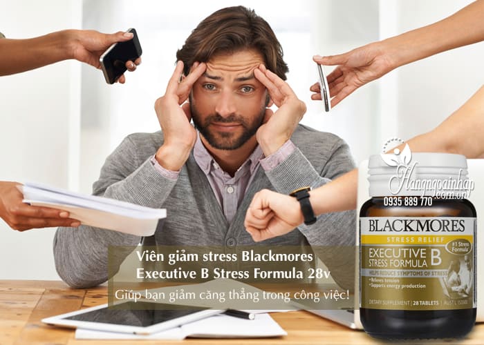 Viên giảm stress Blackmores Executive B Stress Formula 28v 2
