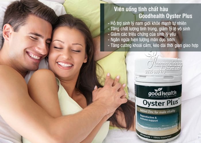 Viên uống tinh chất hàu Goodhealth Oyster Plus 30 viên 4