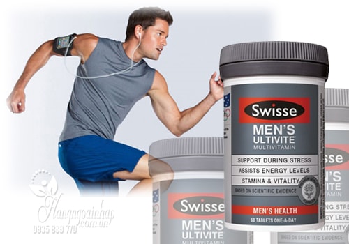 Viên Uống Vitamin Tổng Hợp Cho Nam Giới Swisse Men's Ultivite Multivitamin