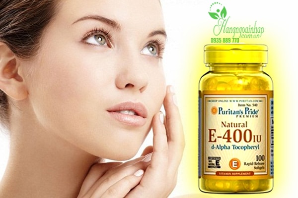 Viên Uống Bổ Sung Vitamin E 400 Iu Puritan Pride 100 Viên Của Mỹ